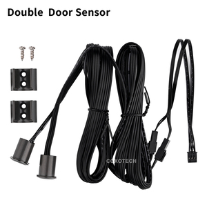 Capteur Tactile Remplaçable à Détection de <span class=keywords><strong>Mouvement</strong></span> des Mains pour Portes Simples ou Doubles en Bois, Interrupteur Tactile Capacitif à Variateur de Luminosité DC 12V 24V 5A - Product Image 3