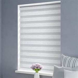 100% poliéster 3M <span class=keywords><strong>ancho</strong></span> Blackout Enrollables Zebra cortinas Pura elegancia tela para decoración del hogar - Product Image 1