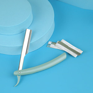 Afeitadora manual plegable al por mayor y herramienta de afeitado para <span class=keywords><strong>barber</strong></span>ía fabricante de recortadores de <span class=keywords><strong>cejas</strong></span> - Product Image 1