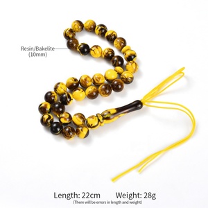 YS379 Bakelite Rosary Beads Resin <strong>Amber</strong> Russian <strong>Baltic</strong> Rosary Tasbih Tesbih Plastic Beads Rosary Plastic Resin Tasbeeh - Product Image 4