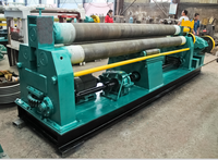 Máquina Laminadora de Placas Hidráulica Mecánica de Alta Precisión Rbqlty de 3 Rodillos 12*3000