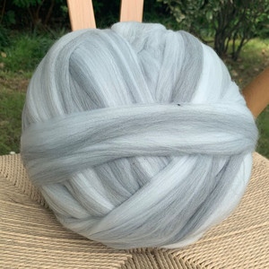 Laine douce et épaisse Jumbo Roving <span class=keywords><strong>Top</strong></span> comme 8cm d'épaisseur 100% fil épais <span class=keywords><strong>moelleux</strong></span> acrylique volumineux pour le tricot des bras - Product Image 3