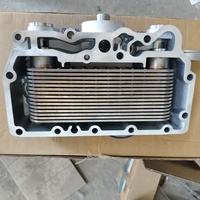 Numéro OE 1013015 – Boîtier de refroidisseur d'huile de haute qualité, compatible avec les moteurs d'excavatrices FAW Jiefang Deutz