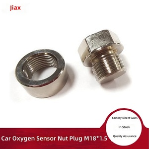 ชุดปลั๊กเชื่อมท่อไอเสีย M18x1.5 แบบ 2 ชิ้น ผลิตจากเหล็กชุบนิกเกิล ขึ้นรูปด้วยเครื่อง CNC สำหรับซ่อมระบบไอเสีย - รองรับ OEM/ODM - Product Image 3