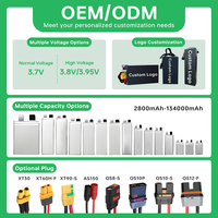 Прямые продажи с завода, 28000 мАч, 6S, 12S, 18S, высокоразрядная аккумуляторная батарея 10c для дрона с фиксированным ветром, литиево-ионные батареи/UAVs