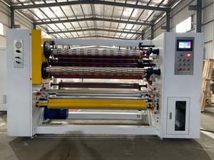 Machine automatique de fabrication de ruban adhésif de haute qualité, machine de découpe automatique de ruban adhésif BOPP/machine de fabrication de ruban adhésif/machine de découpe de <span class=keywords><strong>gros</strong></span> rouleaux - Product Image 6