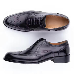 Men's luxury <b>dress</b> shoes, handcrafted from Oxford, made of high-quality cowhide - Product Image 4