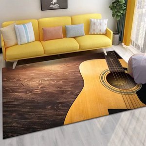 Chất lượng cao sang trọng Ba Tư sọc Polyester thảm tùy chỉnh Trung Đông quốc gia phòng khách thiết kế máy làm cọc Vòng - Product Image 3