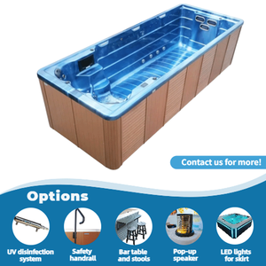 Hot Tub for Spa Pool <b>Controller</b> with Balboa <b>Thermostat</b> Contemporary Design Outdoor Use Freestanding Acrylic Spa Tub 33 Jets - Product Image 6