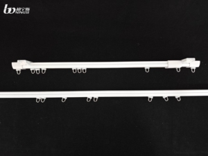 Nuova Asta per Tende Regolabile <span class=keywords><strong>in</strong></span> <span class=keywords><strong>Ferro</strong></span> di Alta Qualità per Finestre del Soggiorno, Design Classico e Semplice - Product Image 2