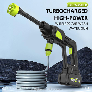 Kit de Herramientas Automotrices Multifunción Eléctrico Inalámbrico Recargable de Alta Potencia, <span class=keywords><strong>Pistola</strong></span> de Lavado de Autos - Product Image 1