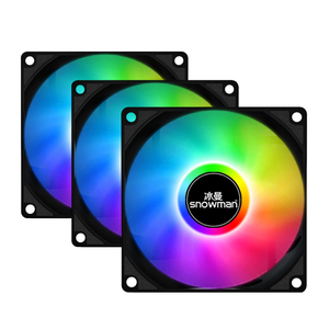 Kardan adam BF120mm ARGB 3 adet 5 adet paketi içinde masaüstü bilgisayar durumda Fan plastik hava soğutma için oyun bilgisayarı masaüstü hava soğutma fanı - Product Image 3