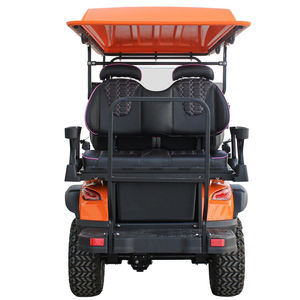 2023 New Gas Điện Golf Xe Đẩy 2 4 6 Chỗ Ngồi 300cc Nâng Ra Đường Săn Bắn Màu Đen Golf Giỏ Hàng - Product Image 4