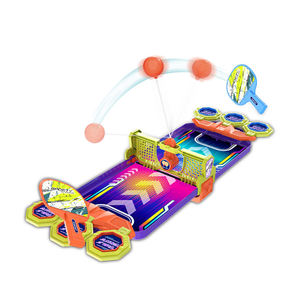 Mini-jeu de tennis de <span class=keywords><strong>table</strong></span> de <span class=keywords><strong>table</strong></span>, jeu de société sportif d'intérieur, jouet de <span class=keywords><strong>ping</strong></span>-<span class=keywords><strong>pong</strong></span> portable de bureau avec raquettes, filet et balle pour enfants et famille - Product Image 1