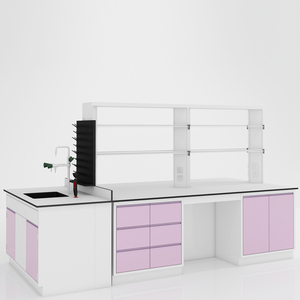 Fabrieksuitverkoop chemische laboratoriummeubels, kasten, roestvrij staal, schoolkunstwerktuigkasten, chemielaboratorium werktafel - Product Image 2