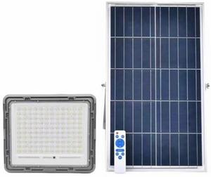 ไฟสปอร์ตไลท์ LED พลังงานแสงอาทิตย์ 200W เลนส์ IP67 สำหรับภายนอกอาคาร ไฟสวนติดผนัง พร้อมรีโมทคอนโทรล แสงสีขาวกลางวัน 6000K วัสดุ ABS ได้รับการรับรองมาตรฐาน CE รับประกัน 2 ปี - Product Image 4