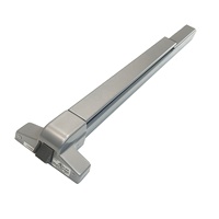 Barre de panique de type jante en fer, homologuée UL CE EN1125, design moderne, pour porte coupe-feu
