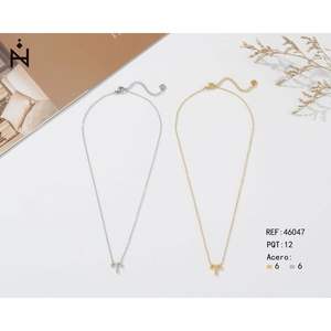 Collar con Colgante de Aries en Acero Inoxidable de 6mm, Joyería de Moda en Oro y Plata - Product Image 1