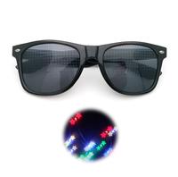 Lunettes de Diffraction Ultime pour Spectacles Lumineux, Effet Prisme 3D, Style Caleidoscope Arc-en-ciel EDM, Lunettes de Soleil pour Fêtes Rave