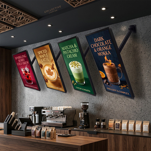 Boîte à lumière LED ultra-mince A4 A3 A2 A1 pour publicité LED, cadres d'affichage LED pour magasins - Product Image 3