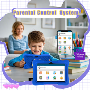 New <span class=keywords><strong>7</strong></span>-Inch MTK Trẻ Em Máy Tính Bảng PC 2GB RAM Android 12 3000MAh 1024X600 Độ Phân Giải Dễ Thương Silicone Trường Hợp Giáo Dục Đồ Chơi Trường Học Giáng Sinh - Product Image 4