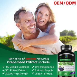 Private Label OPC Antioxidant <strong>Grape</strong> <strong>Seed</strong> Oil <strong>Capsules</strong> 500mg Natural Supplement <strong>Grape</strong> <strong>Seed</strong> <strong>Extract</strong> <strong>Capsules</strong> - Product Image 3