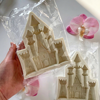 Umweltfreundliche Silikonform in Turm- und Schlossform für Kuchen und Backdekoration