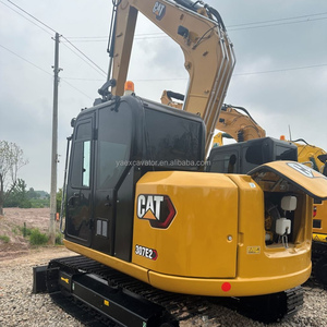 Machinerie de terrassement d'occasion facile d'entretien, excavatrice Caterpillar 307E, excavatrice d'occasion de 7 tonnes CAT 307E 308E avec attache rapide. - Product Image 4