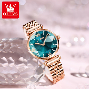 Reloj de Cuarzo Impermeable de Venta Directa de Fábrica, Relojes Personalizados de Alta Calidad con Logotipo, Reloj de Cuarzo de Lujo OLVES 6642 - Product Image 3