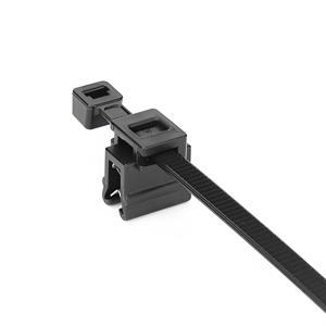 Bridas de nailon 66 para cables 4.6*150mm, autoblocantes, tipo clip/grampo <span class=keywords><strong>EC4</strong></span>, dos opciones, clasificación de resistencia al fuego 94V-2, temperatura -40~+85 para diversas aplicaciones - Product Image 6