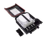 Kotak Distribusi Serat Optik FTTH 16 Port Tahan Air IP65 1*16 PLC Splitter 16-Core PC+ABS ODP FTB Caja Nap Box untuk Penggunaan Telekomunikasi