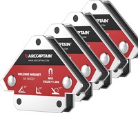 Aimants de soudage ARCCAPTAIN, 4 pièces, 25 LB, support magnétique de soudage, accessoires de soudage