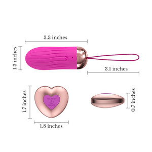 Vibratore Impermeabile al 100% con Telecomando Wireless e 10 Frequenze per Stimolazione del Punto G e del Clitoride - Vendita all'Ingrosso - Product Image 4