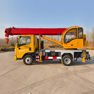 עגורני משאית winch 5 טון מנופי צמיג גומי משאית גומי משאיות - Product Image 2