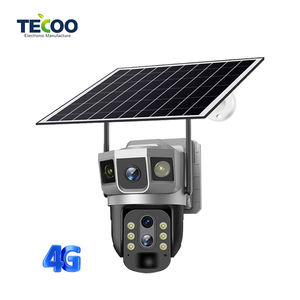 Câmera PTZ Solar 4G com Rastreamento por IA e Lentes Triplas, 12MP, Zoom 10x, Segurança Externa com Cartão SIM e Bateria de Longa Duração - Product Image 2