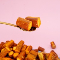 Alkaline Water Crispy Bread Cubes Sea Salt Caramel Dried Baguette Vine Pepper Spicy 185g Bulk Casual Afternoon Tea Snacks