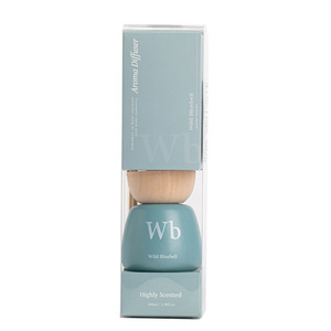 <b>Reed</b> <b>Diffuser</b> Set Round Shape Alcohol Free Long Lasting Aroma For Bedroom Bathroom Home Use - Product Image 4