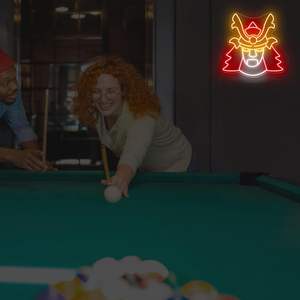 Letrero de neón de samurái japonés. Decoración de pared. Señales de neón LED regulables Hombre Cueva Sala de juegos Karate Hall Sushi <span class=keywords><strong>Restaurante</strong></span> Luces de neón personalizadas - Product Image 2