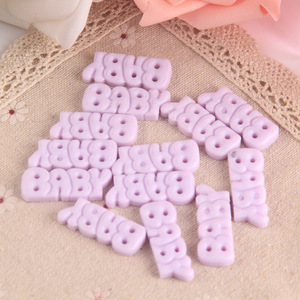 Pegatinas de letras de resina EVA para bebés, para decoración de teléfonos, manualidades, accesorios de bricolaje - Product Image 5