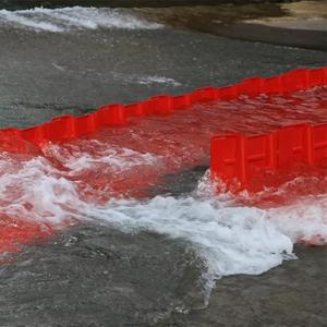 Ad alta resistenza montaggio rapido riutilizzabile leggero portatile Flood Wall 50cm altezza blocco acqua Abs l a forma di barriera di inondazione - Product Image 3