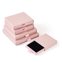 Boîte personnalisée de grande taille, emballage cadeau pour collier avec anneau personnalisé, boîtes de luxe pour femmes