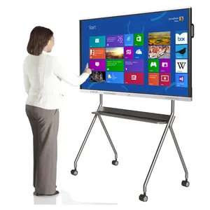 Neuankömmling Klassen zimmer All-in-One-PC Touchscreen LCD-Schule Schreib brett LED Nano Whiteboard Interaktive digitale Tafel