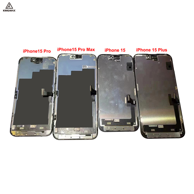 Original OLED Screen for iPhone 15 15Pro 15Plus 15Pro Max Mobile Phone Display Replacement Parts Diagnostics Screen Wholesale