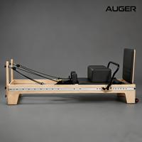 Machine de Pilates Reformer en bois massif à prix d'usine avec boîte de rangement et planche de saut pour studio