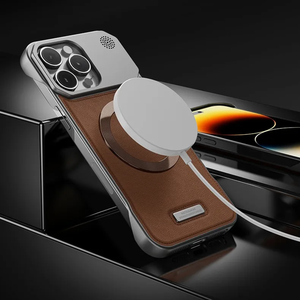 Hợp Thời Trang <span class=keywords><strong>Retro</strong></span> PU da Hương liệu từ trường hợp điện thoại cho <span class=keywords><strong>Iphone</strong></span> 12 13 14 15 16 17pro Max điện thoại di động phụ kiện - Product Image 6