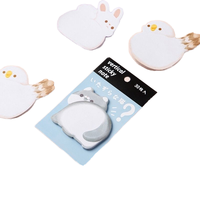 Papelería de Dibujos Animados, Bloc de Notas Adhesivas Kawaii, Autoadhesivas, 10x13cm, Material Escolar