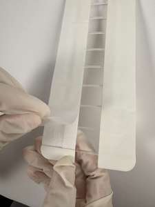 MDT <span class=keywords><strong>เทป</strong></span><span class=keywords><strong>ปิด</strong></span><span class=keywords><strong>แผล</strong></span>แถบซิปใช้ทางการแพทย์ได้รับการรับรอง CE Class II 6.5x10.3cm - Product Image 2