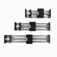 Module linéaire à double rail KHMOS HMS80, actionneur linéaire compact en aluminium, course maximale de 1000 mm, précision de 0,05 mm, moteur pas à pas NEMA23 57
