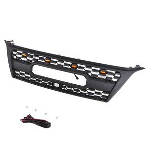 Pièces automobiles 2010-2013, calandre avant ABS avec éclairage, compatible avec GX470 Harrie - Product Image 2