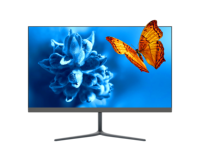 Vente en gros d'usine Moniteur d'ordinateur de jeu noir 23 pouces 1080p IPS 75Hz pour PC portable